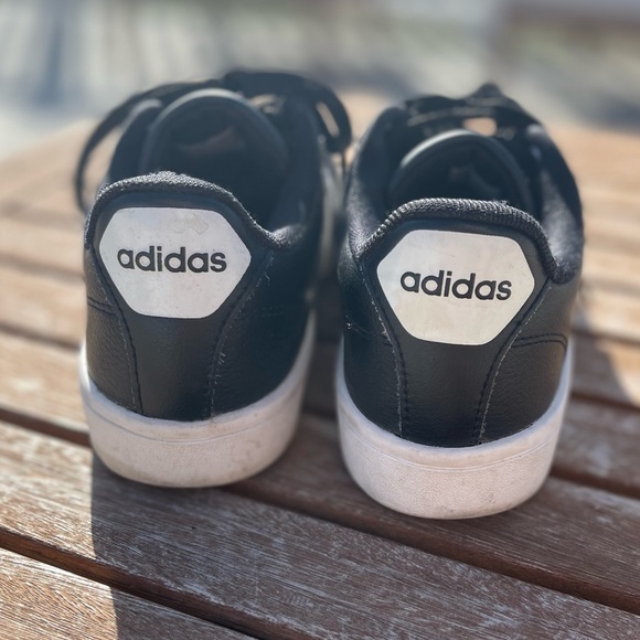 Adidas Cloudfoam Black Women's Sneakers 6.5 - Picture 5 of 6